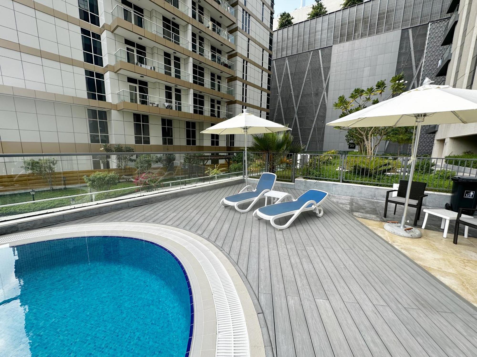 Dunya Tower Luxury And 2 Min Walk To Dubai Mall And Burj Khalifa In Heart Of Downtown Εξωτερικό φωτογραφία